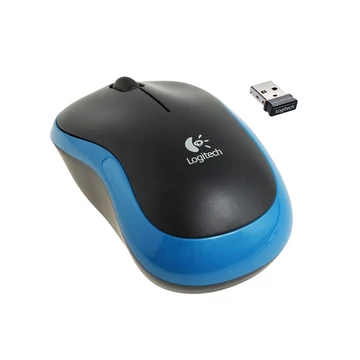  Logitech M185 Wireless Mouse Blue 