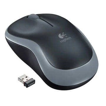 Logitech M185 Wireless Mouse Grey 