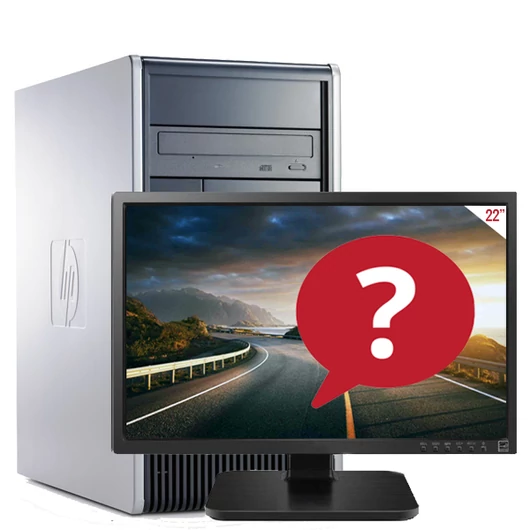HP Compaq DC5850 - Ajándék 22" B kategóriás monitor