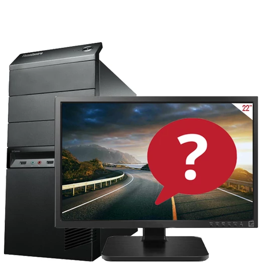 Lenovo ThinkCentre M83 - Ajándék 22" monitor