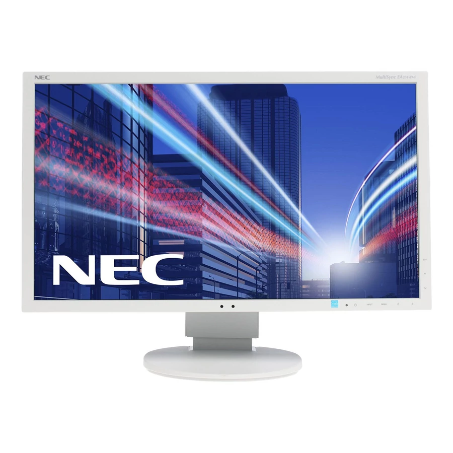 NEC MultiSync EA234WMI: Fehér