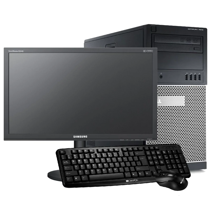 DELL 7010 MT  SAMSUNG B2440 - 24
